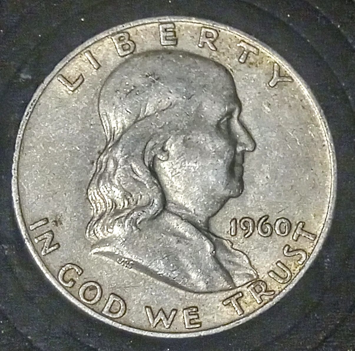 1960-D-Franklin-Half-Dollar-For-Grading