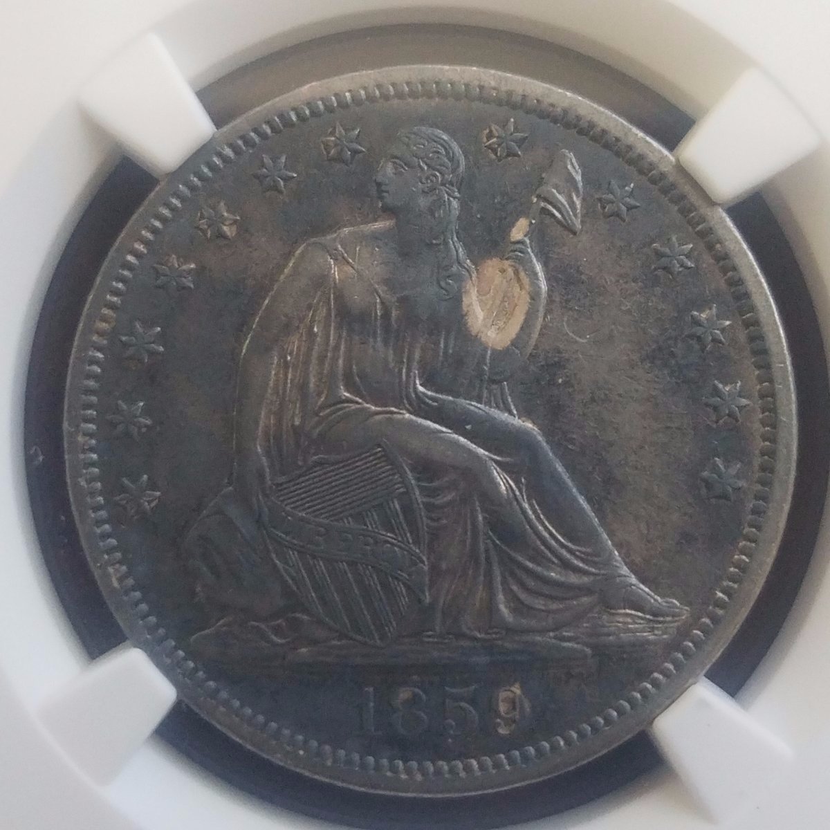 1859-Seated-Half-For-Grade