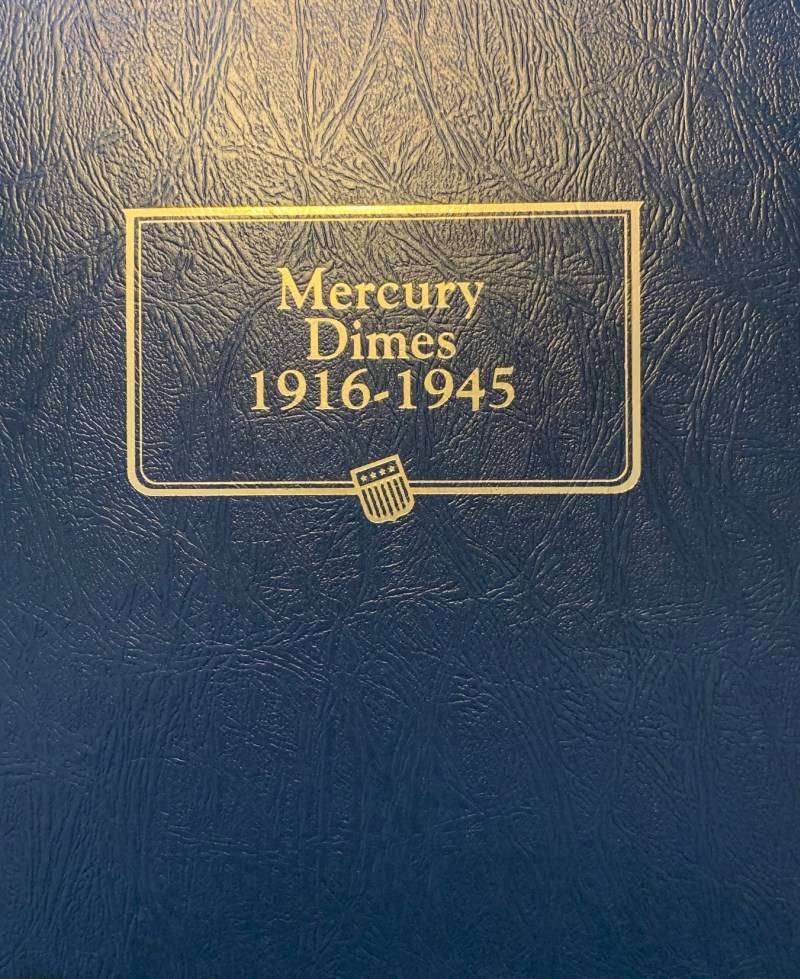 My-Mostly-Circulated-Mercury-Dime-Collection...