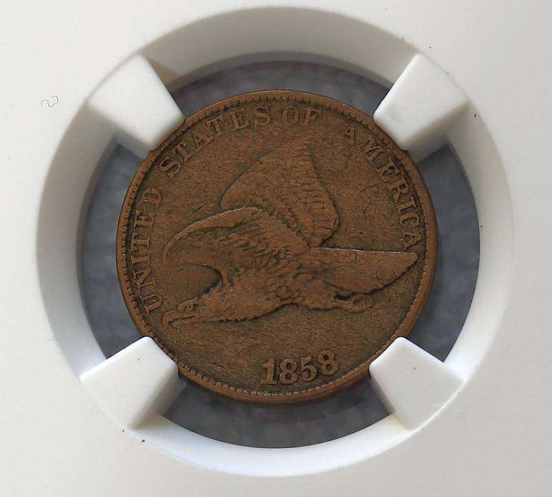 Compare-Your-Grade-To-A-TPG--1858-Flying-Eagle