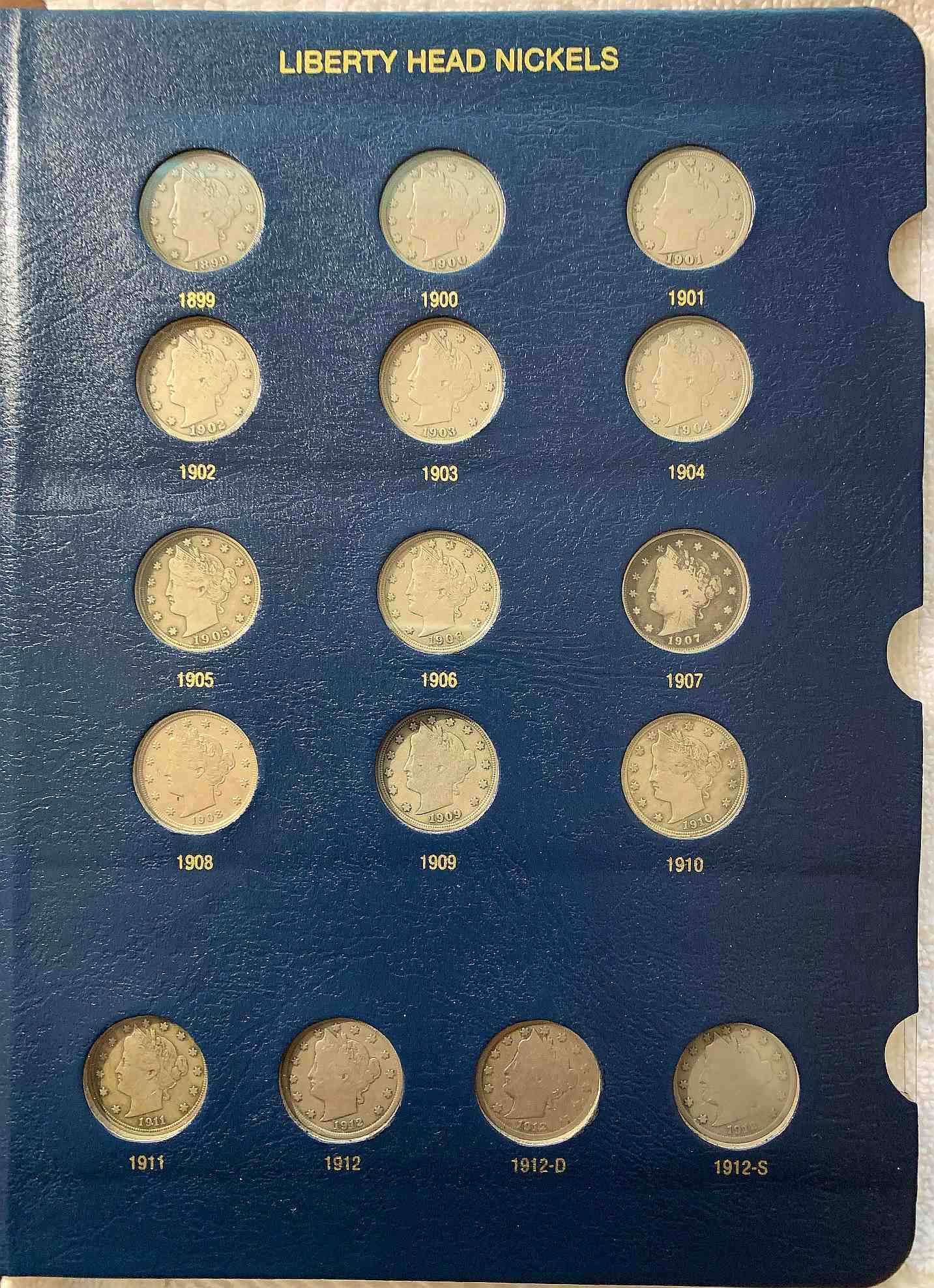 My-Circulated-Liberty-V-Nickel-Collection...