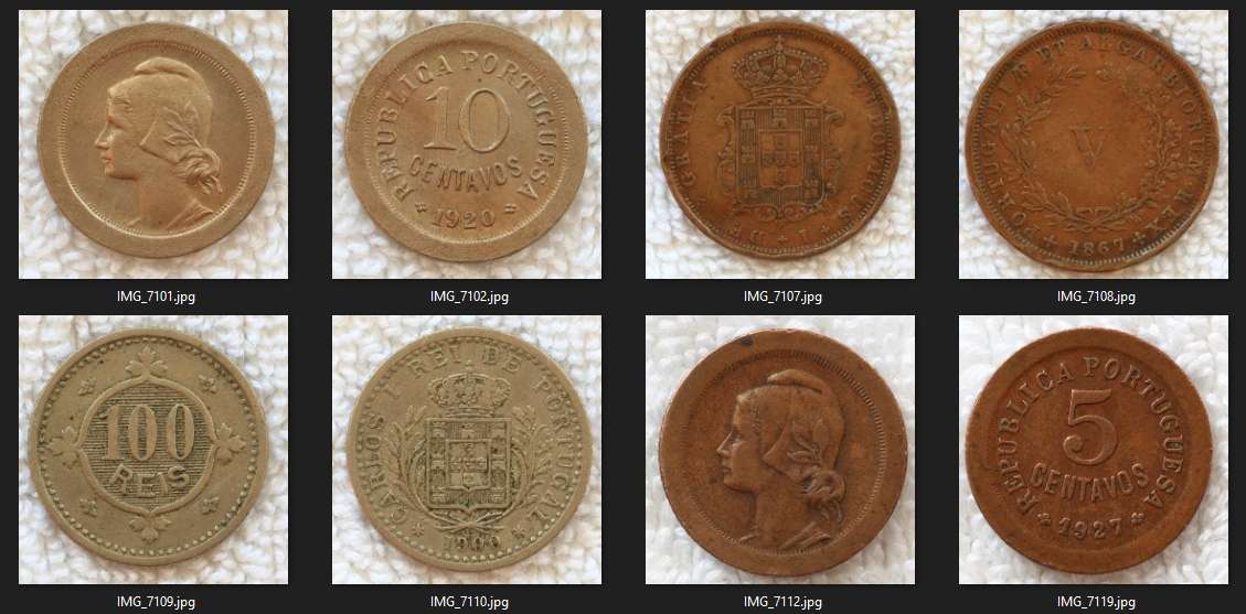 A-Collection-Of-Coins-From-Portugal