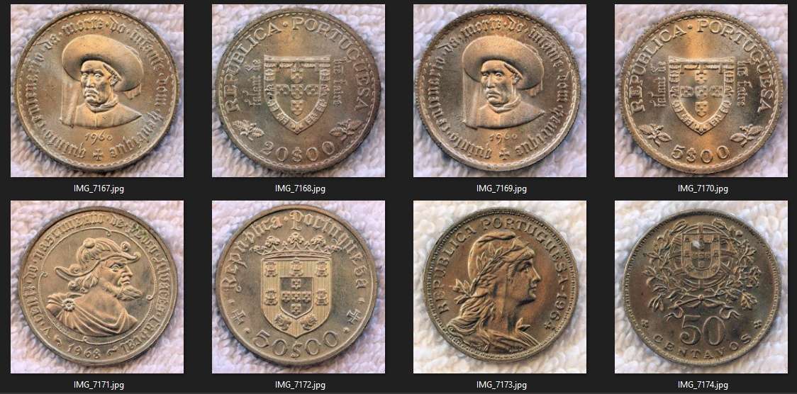 A-Collection-Of-Coins-From-Portugal