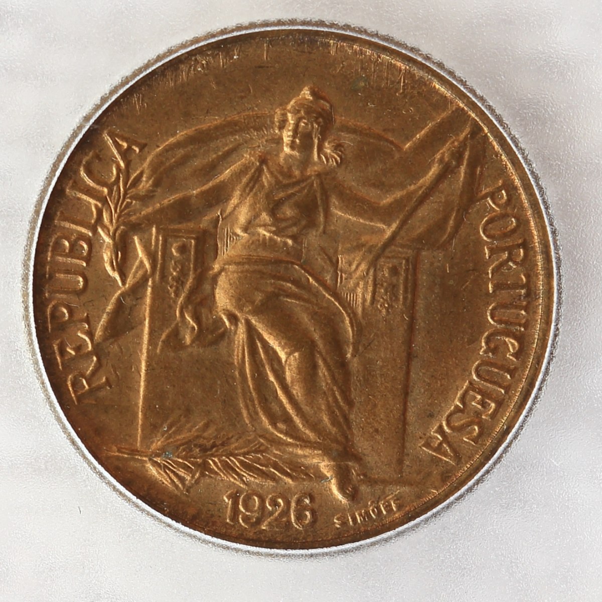 1930-Portugal--50-Centavos-KM#577