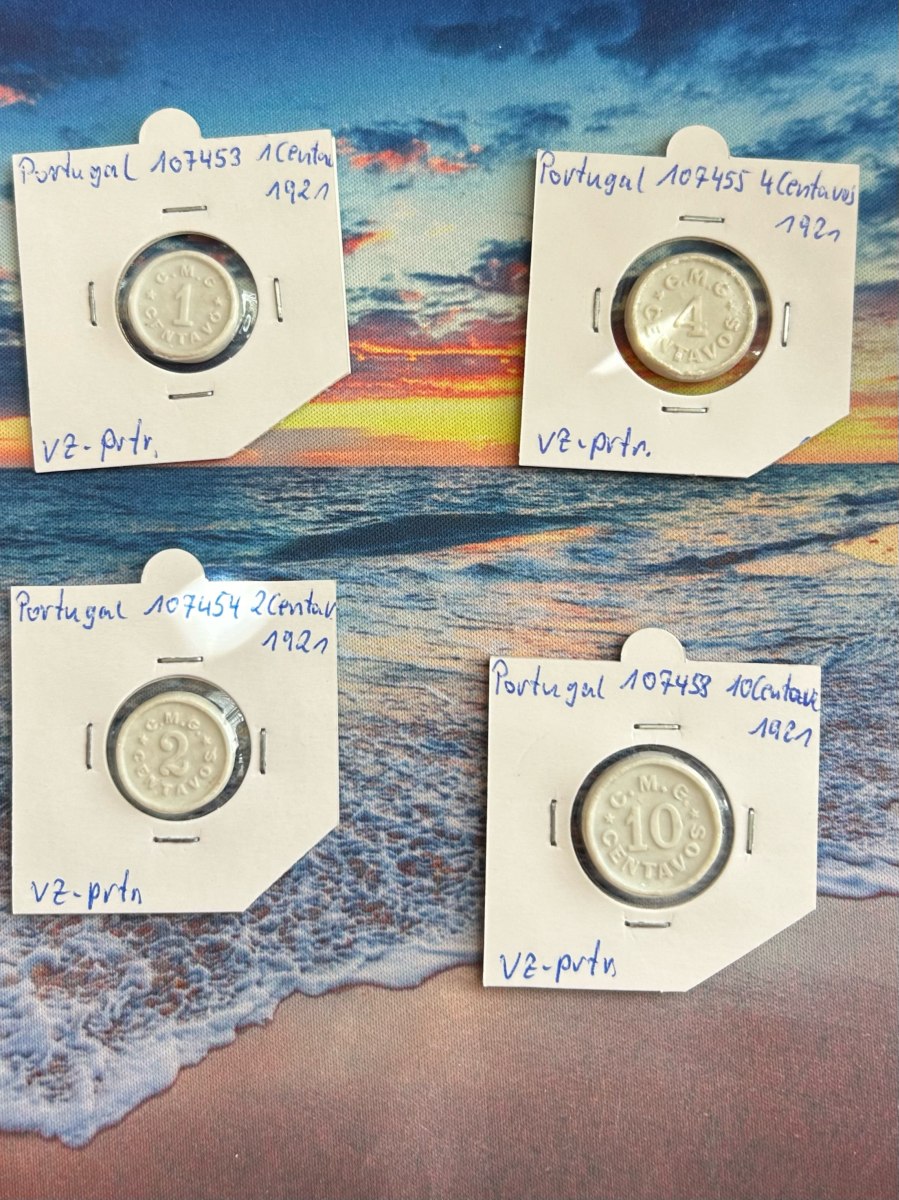 A-Collection-Of-Coins-From-Portugal