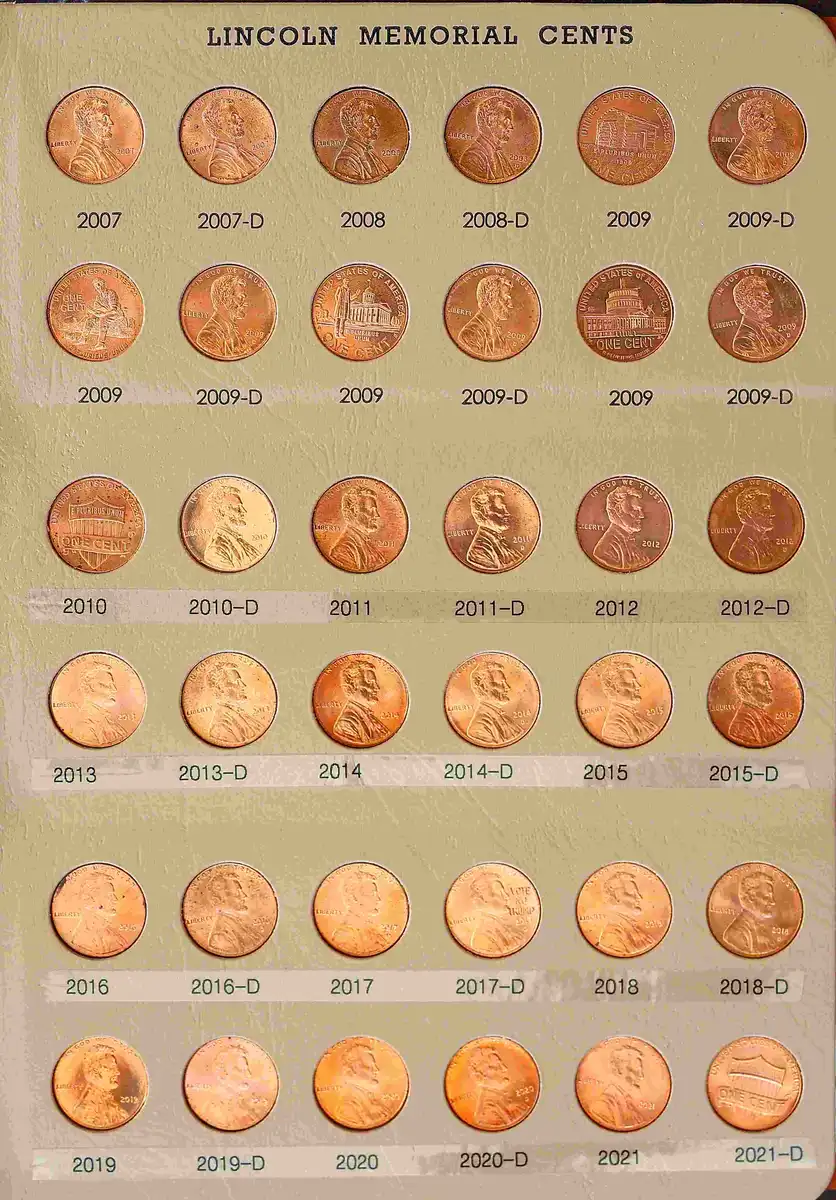 My-Collection-Of-Lincoln-Cents