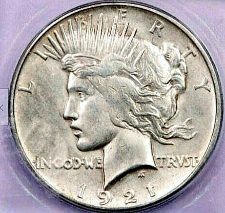 Grade-Of-1921-Peace-Dollar