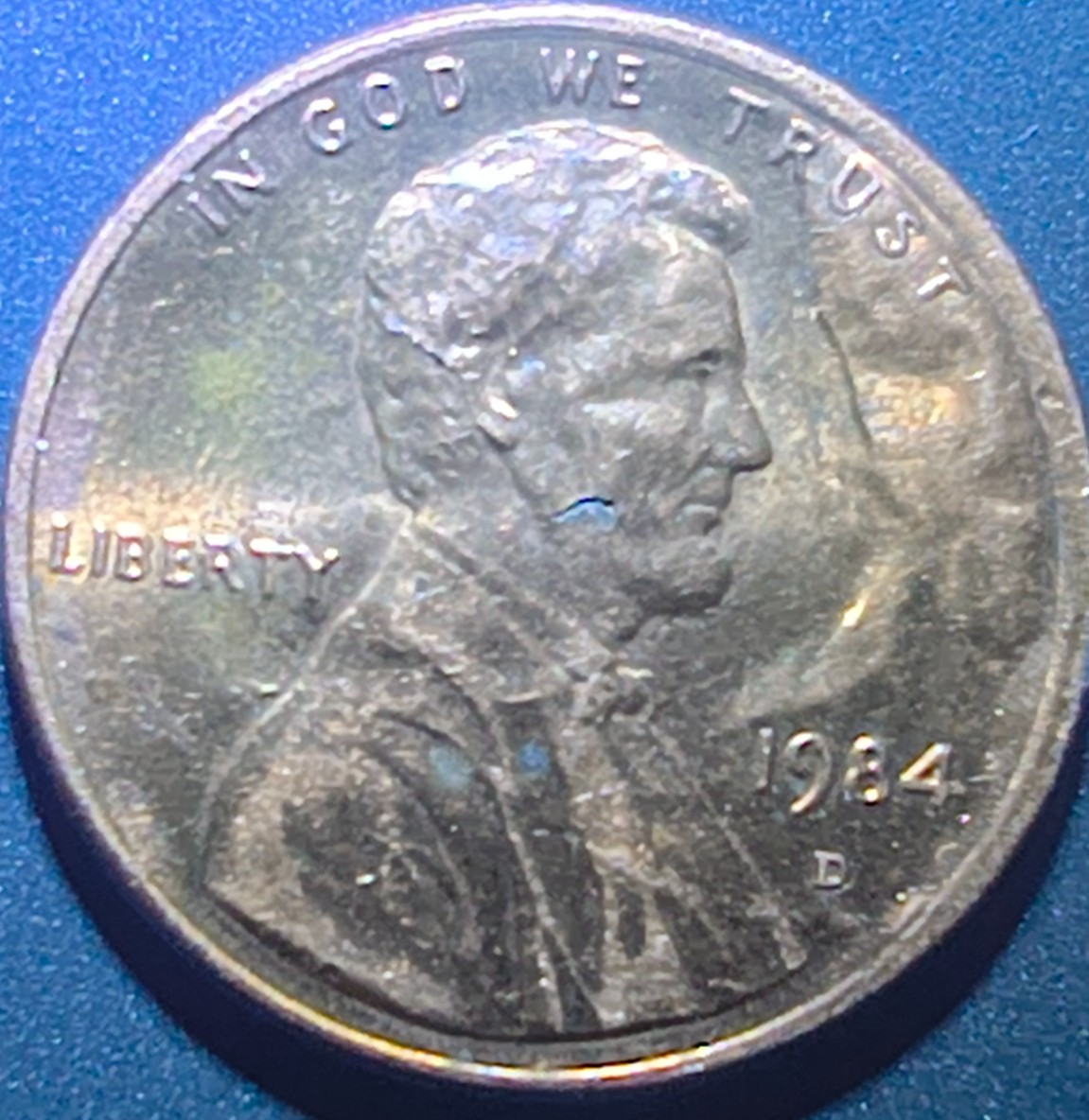 1984-D-Penny-This-I-Believe-Is-Lamanation-Error