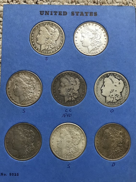 Looking-For-Ballpark-Value-On-Lot-Of-Morgans-And-Peace-Dollars