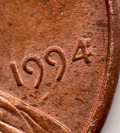 1994-Lincoln-Memorial-Cent,-Are-These-Die-Chips?