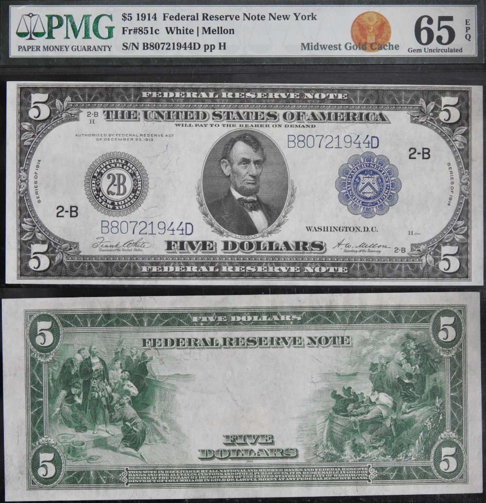 1914-Series-Blue-Seal-Federal-Reserve-Notes