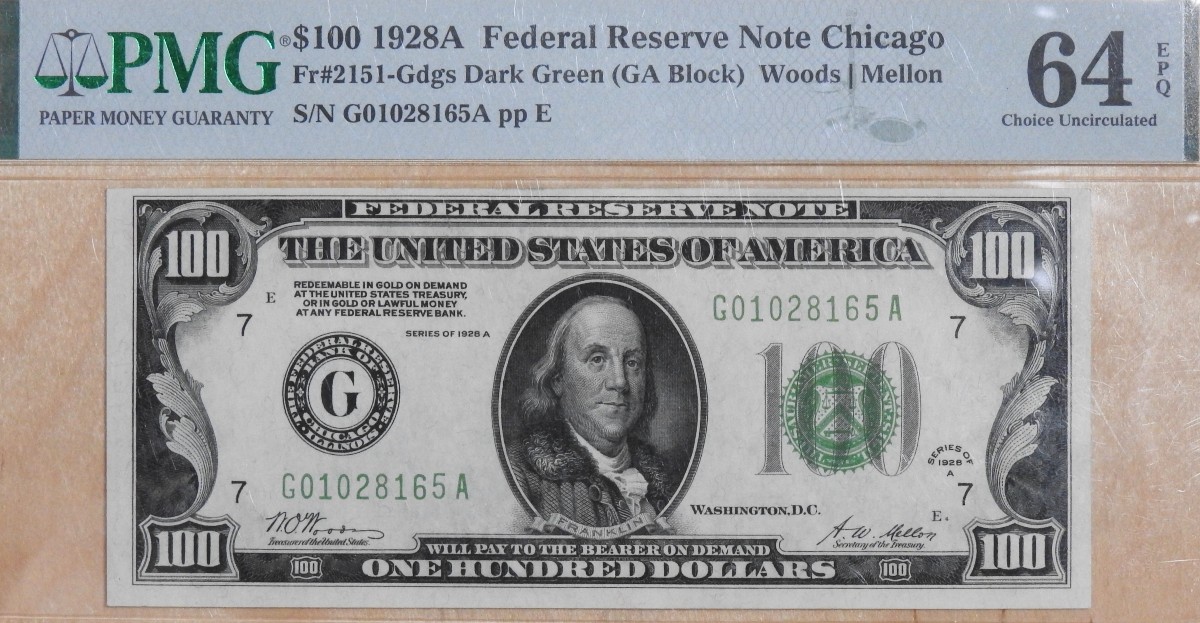 Small-Size-$100-Federal-Reserve-Notes