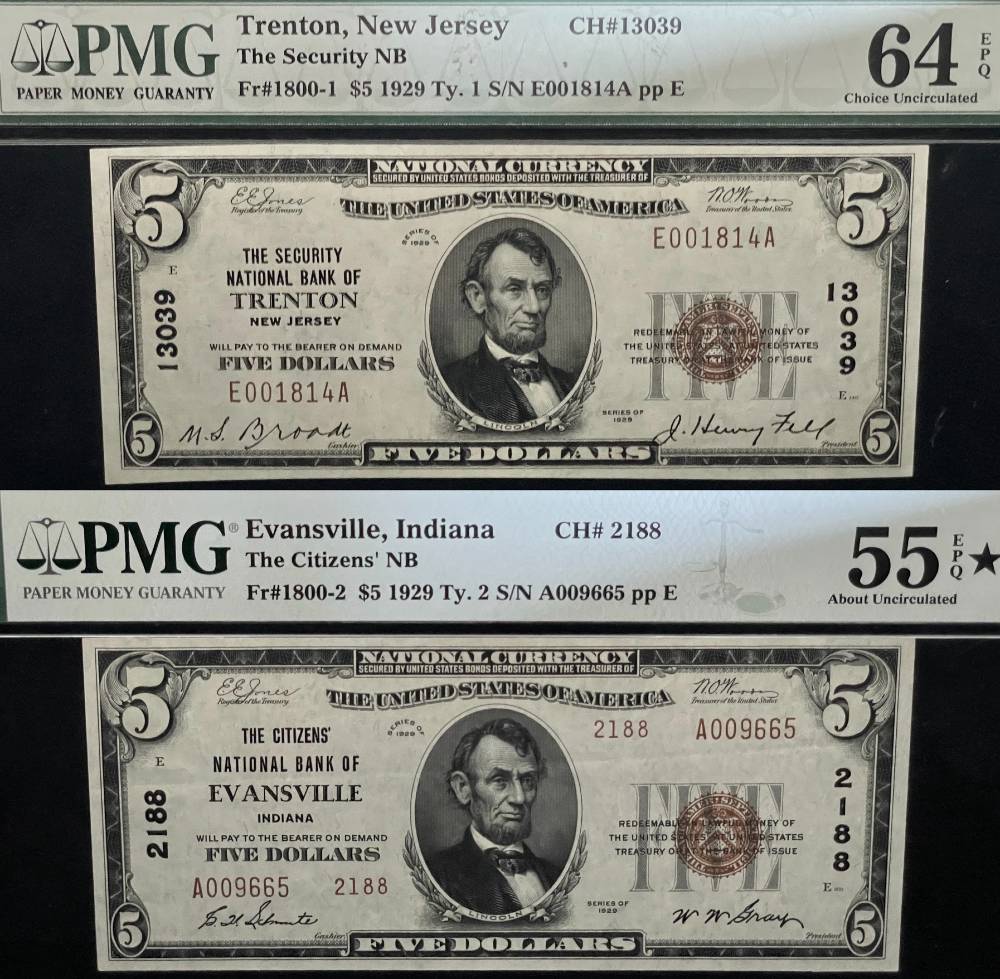 Small-Size-National-Bank-Note-Type-Set