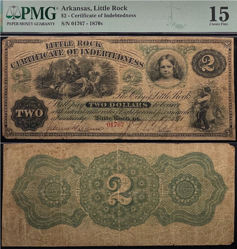 Hokiefan's-Collection-Of-Arkansas-Obsoletes,-Scrip-And-National-Bank-Notes