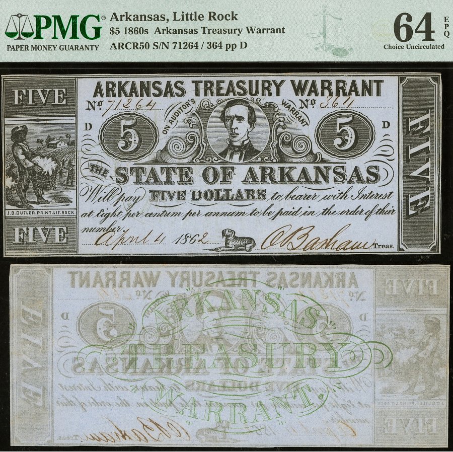 Hokiefan's-Collection-Of-Arkansas-Obsoletes,-Scrip-And-National-Bank-Notes