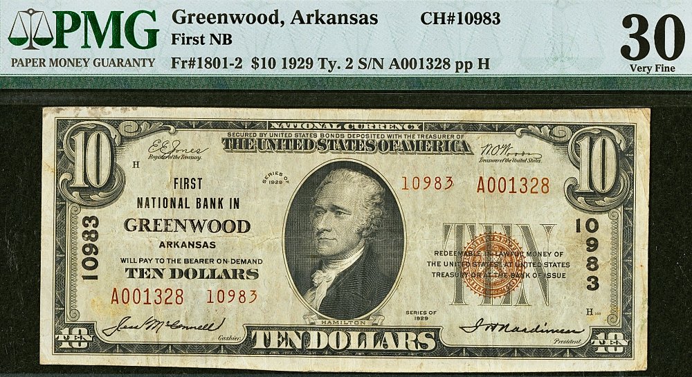 Hokiefan's-Collection-Of-Arkansas-Obsoletes,-Scrip-And-National-Bank-Notes