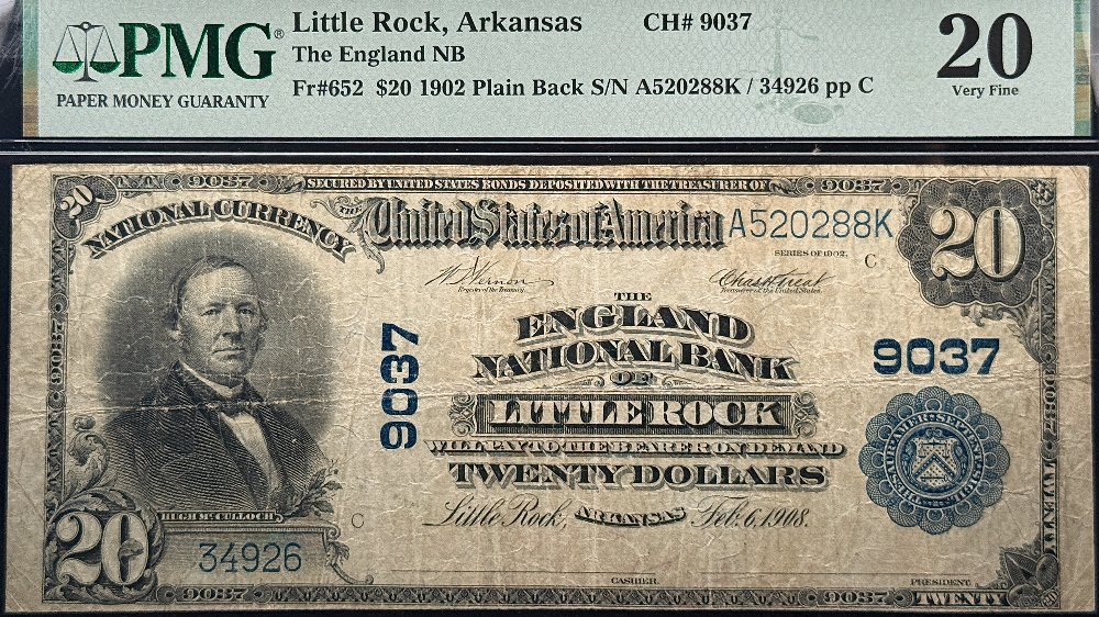 Hokiefan's-Collection-Of-Arkansas-Obsoletes,-Scrip-And-National-Bank-Notes