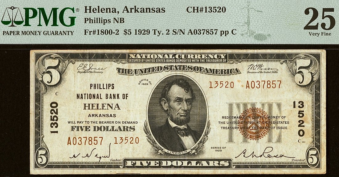 Hokiefan's-Collection-Of-Arkansas-Obsoletes,-Scrip-And-National-Bank-Notes
