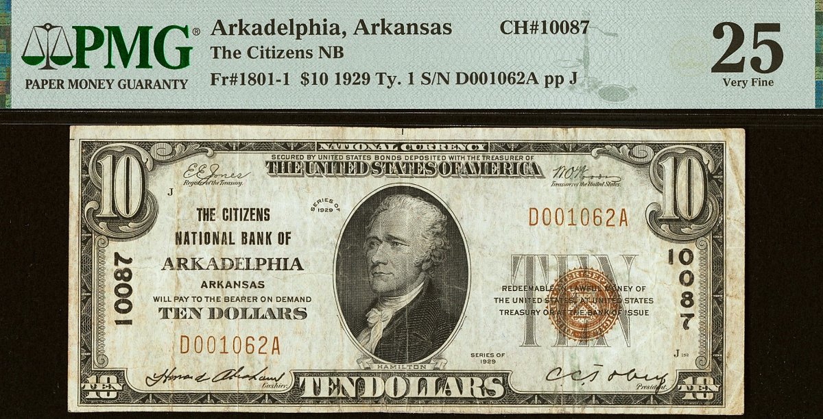Hokiefan's-Collection-Of-Arkansas-Obsoletes,-Scrip-And-National-Bank-Notes