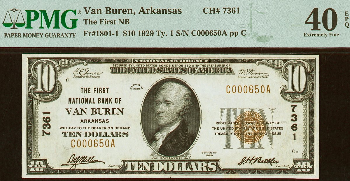 Hokiefan's-Collection-Of-Arkansas-Obsoletes,-Scrip-And-National-Bank-Notes