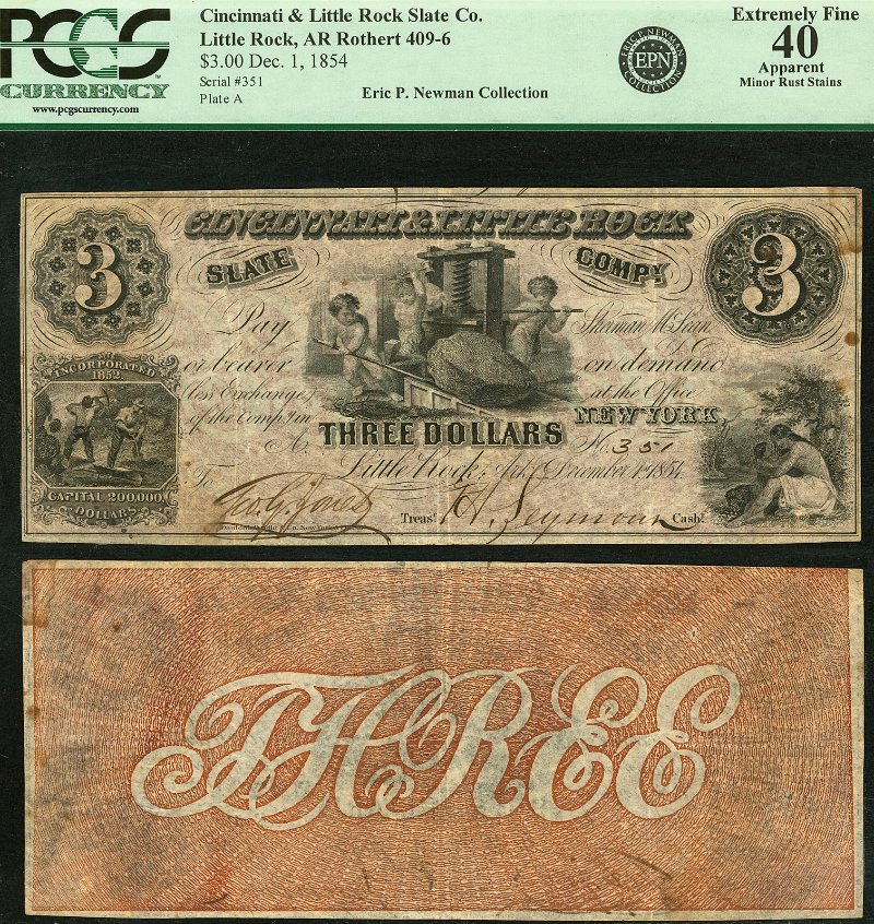 Hokiefan's-Collection-Of-Arkansas-Obsoletes,-Scrip-And-National-Bank-Notes