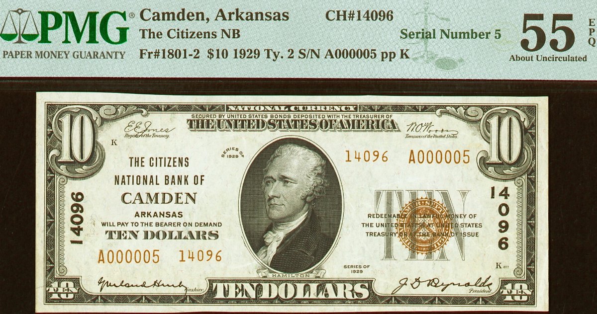Hokiefan's-Collection-Of-Arkansas-Obsoletes,-Scrip-And-National-Bank-Notes