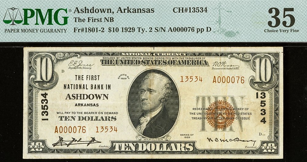 Hokiefan's-Collection-Of-Arkansas-Obsoletes,-Scrip-And-National-Bank-Notes