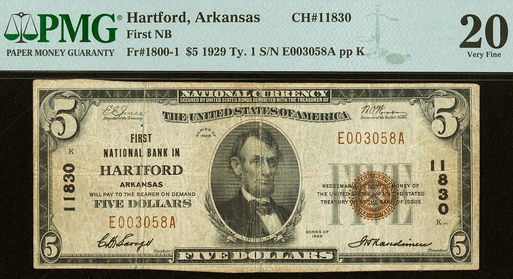 Hokiefan's-Collection-Of-Arkansas-Obsoletes,-Scrip-And-National-Bank-Notes