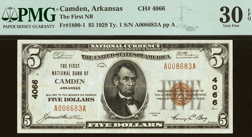 Hokiefan's-Collection-Of-Arkansas-Obsoletes,-Scrip-And-National-Bank-Notes