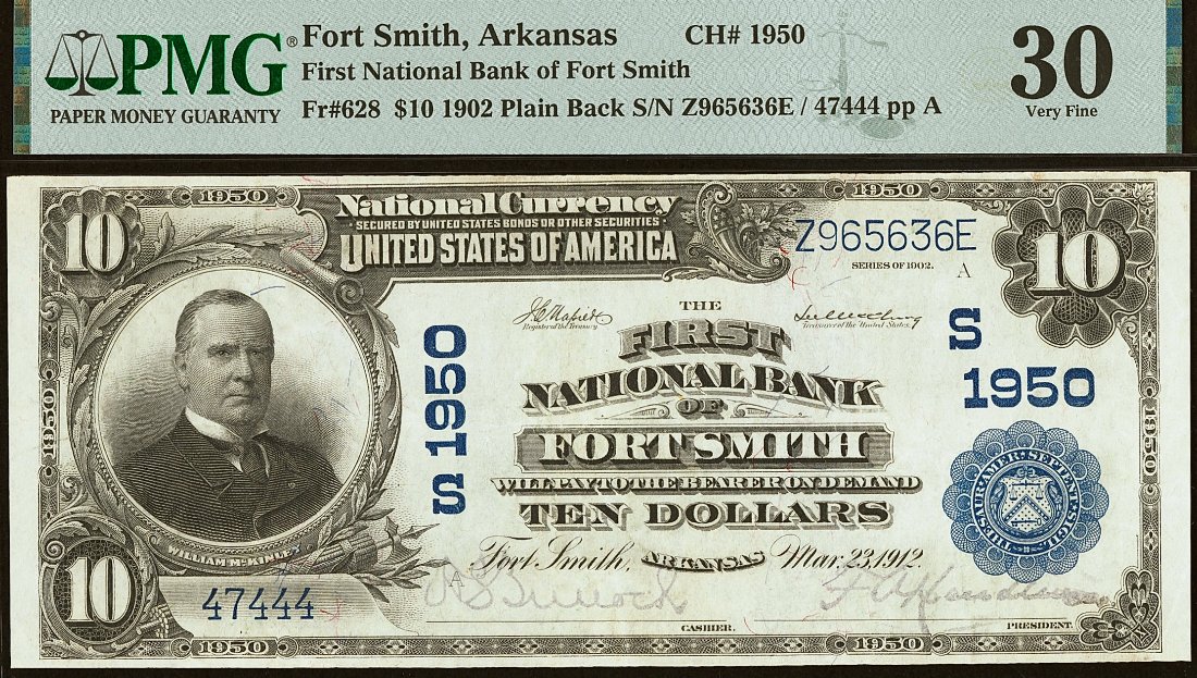 Hokiefan's-Collection-Of-Arkansas-Obsoletes,-Scrip-And-National-Bank-Notes