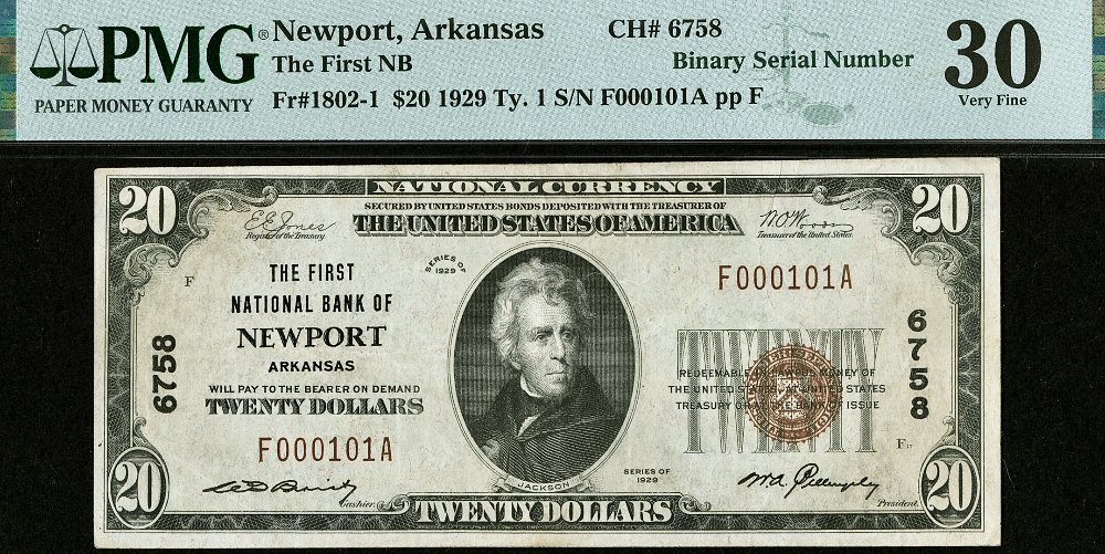 Hokiefan's-Collection-Of-Arkansas-Obsoletes,-Scrip-And-National-Bank-Notes