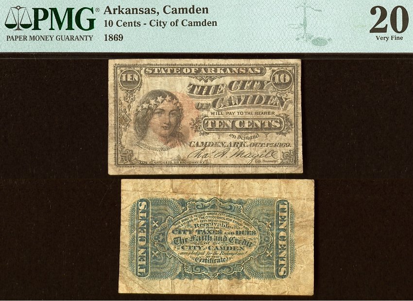 Hokiefan's-Collection-Of-Arkansas-Obsoletes,-Scrip-And-National-Bank-Notes