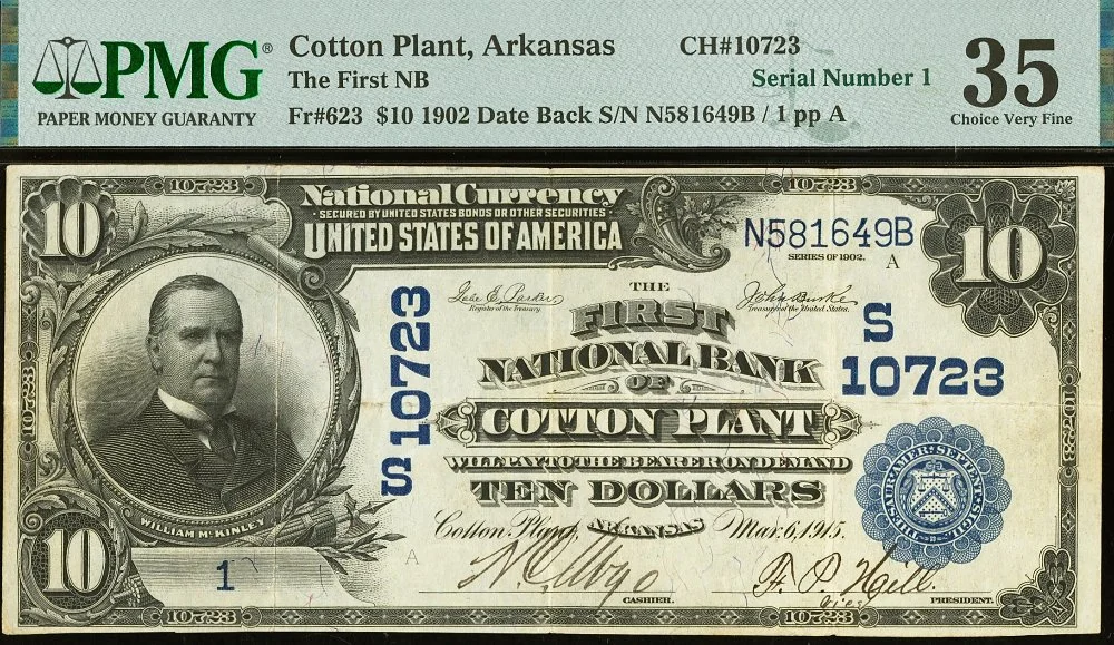 Hokiefan's-Collection-Of-Arkansas-Obsoletes,-Scrip-And-National-Bank-Notes