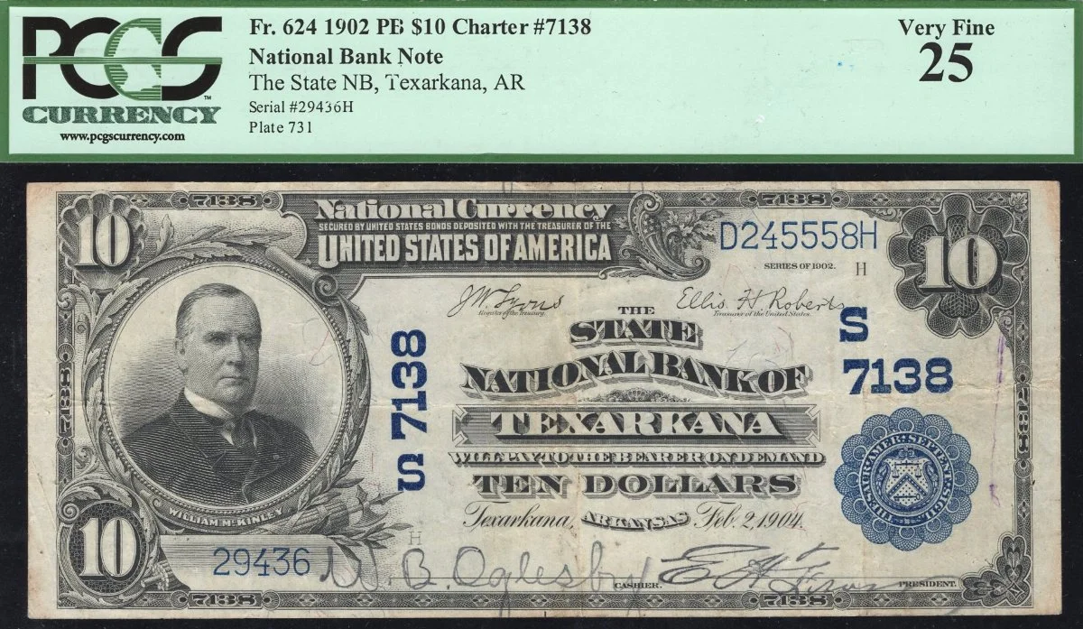 Hokiefan's-Collection-Of-Arkansas-Obsoletes,-Scrip-And-National-Bank-Notes