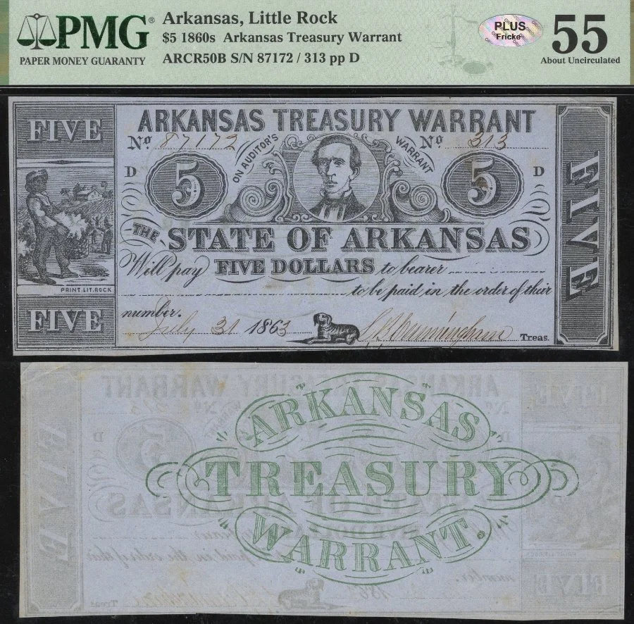 Hokiefan's-Collection-Of-Arkansas-Obsoletes,-Scrip-And-National-Bank-Notes
