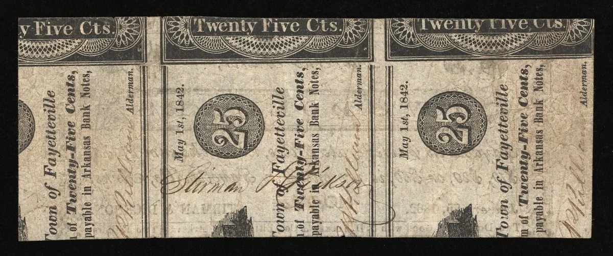 Hokiefan's-Collection-Of-Arkansas-Obsoletes,-Scrip-And-National-Bank-Notes