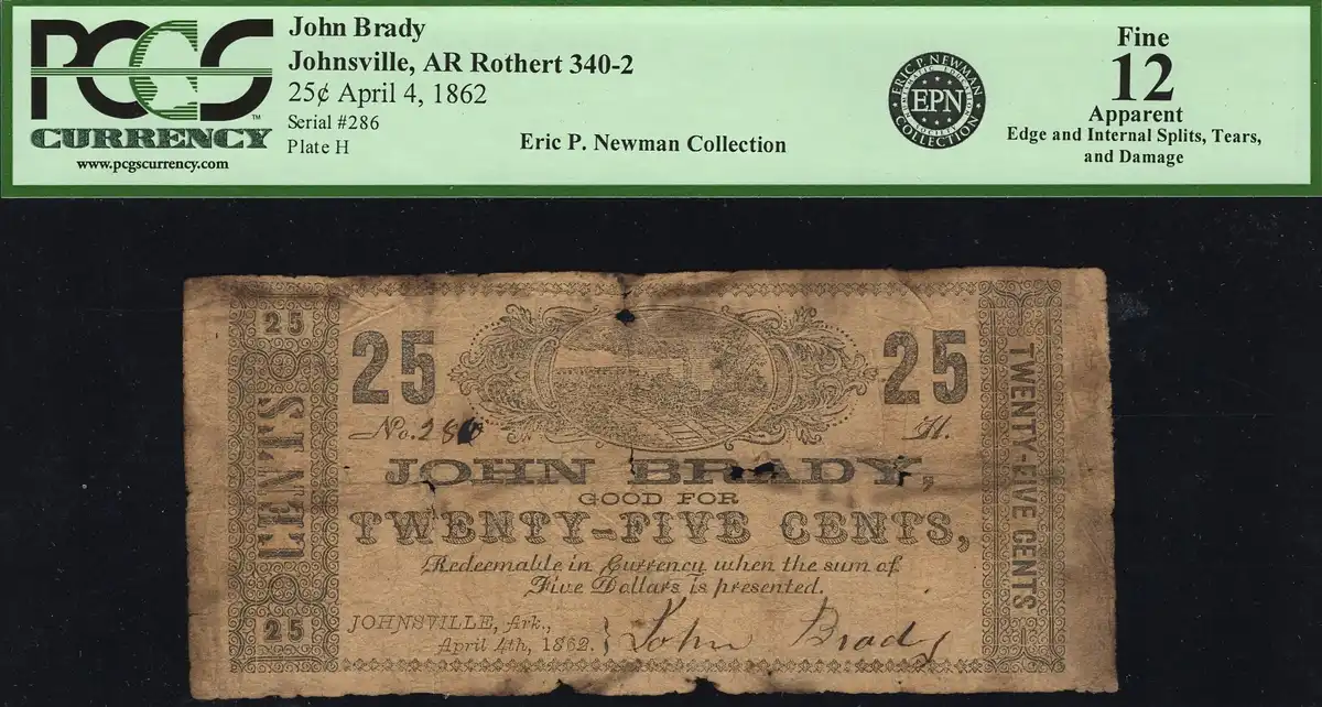 Hokiefan's-Collection-Of-Arkansas-Obsoletes,-Scrip-And-National-Bank-Notes