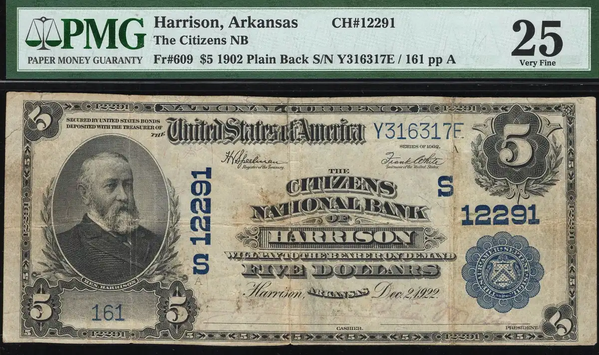 Hokiefan's-Collection-Of-Arkansas-Obsoletes,-Scrip-And-National-Bank-Notes