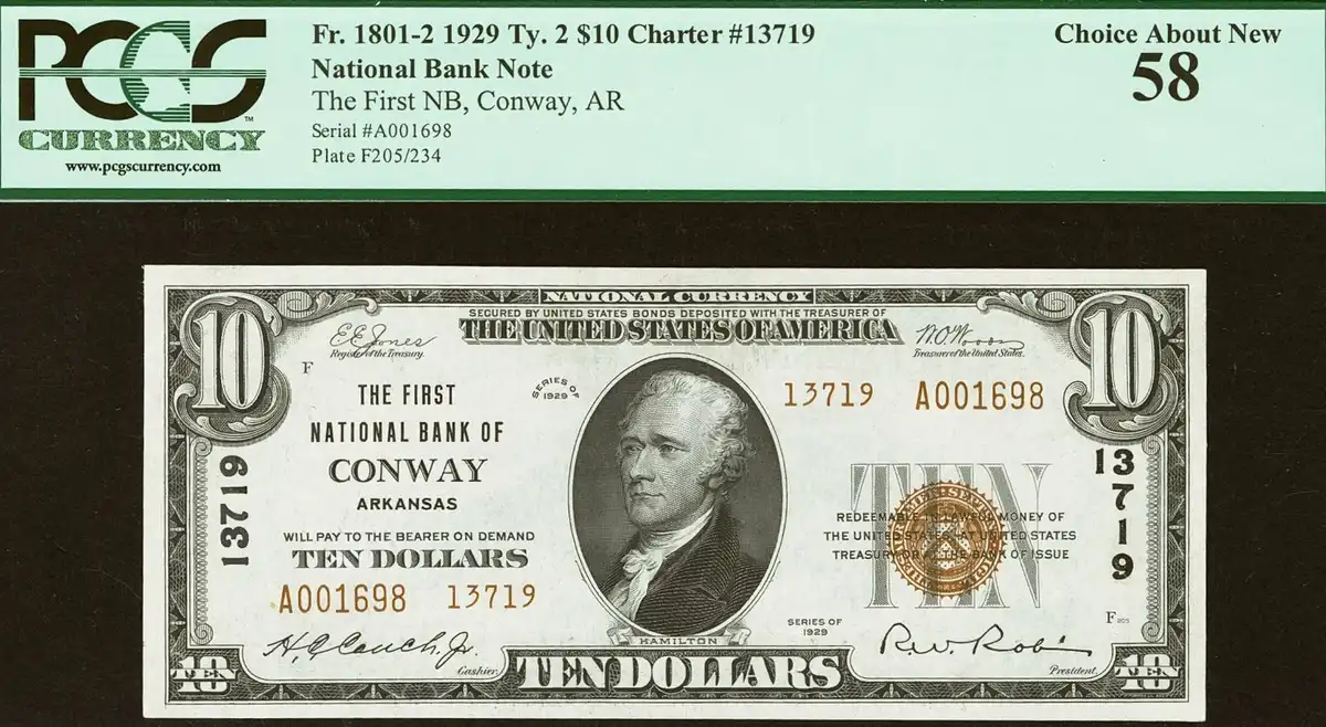 Hokiefan's-Collection-Of-Arkansas-Obsoletes,-Scrip-And-National-Bank-Notes
