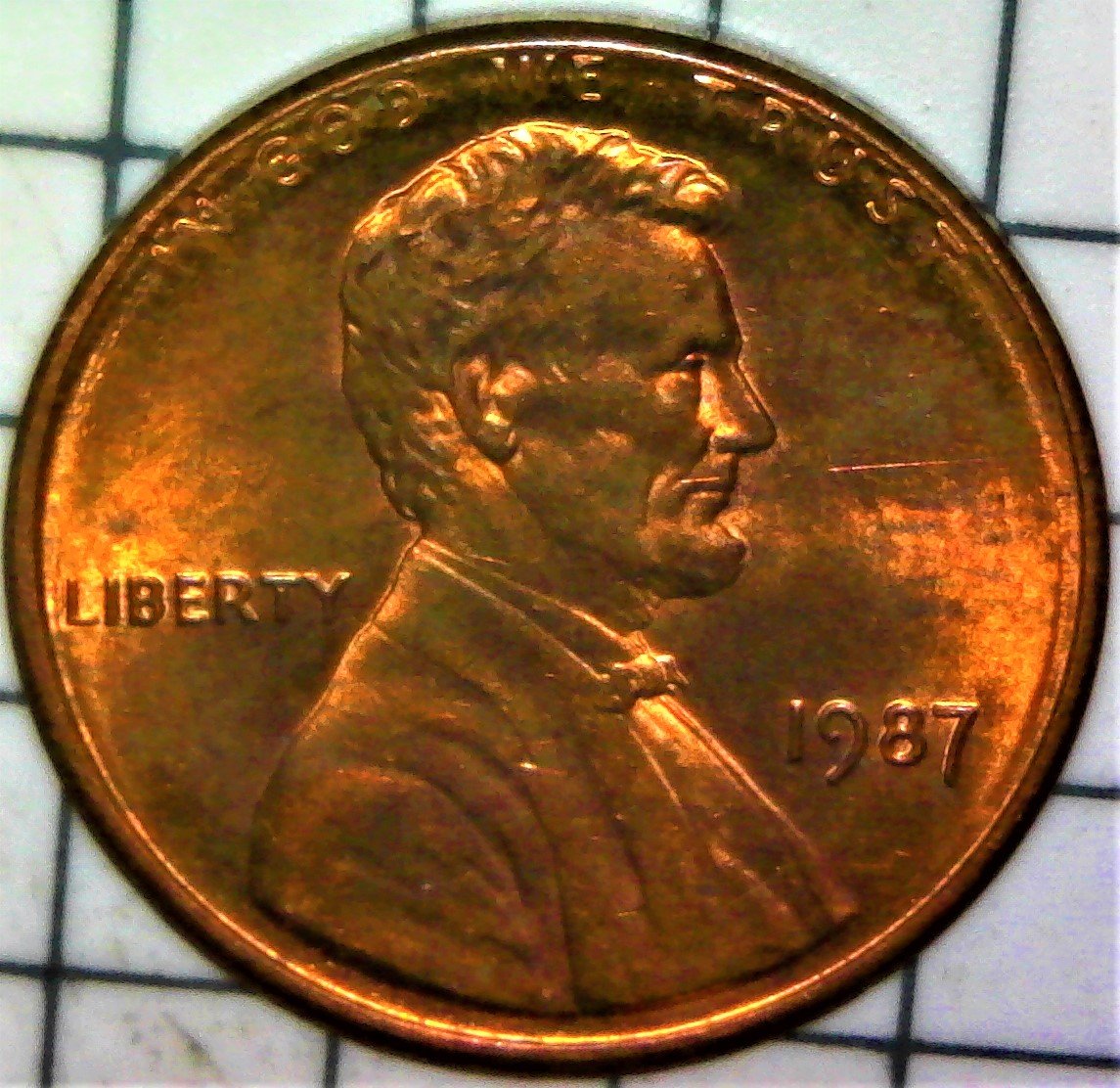 1987-Lincoln-Cent-Just-Wanted-To-Know-If-This-Was-A-Common-Occurance
