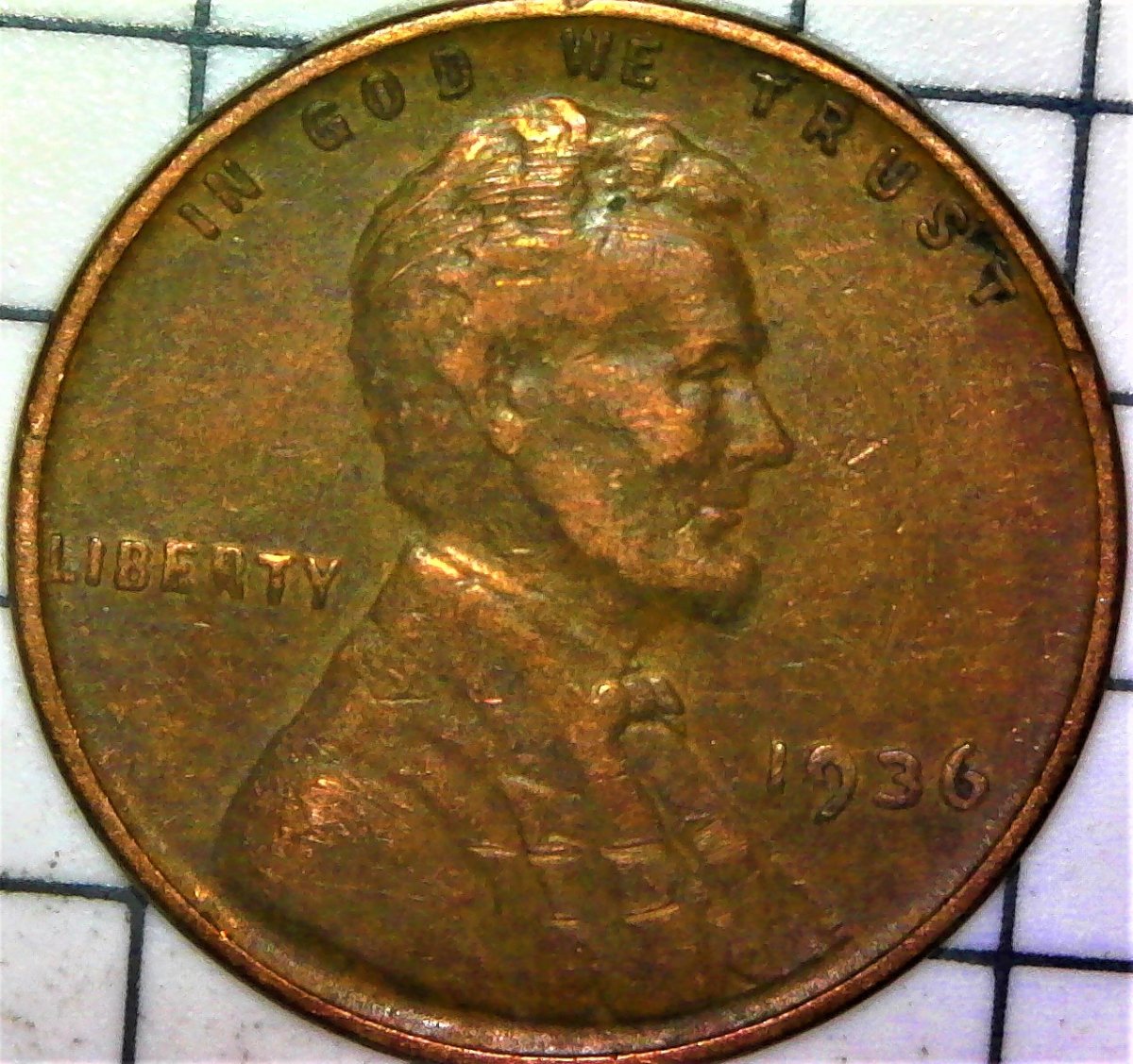 1936-Wheat-Penny,-Got-A-Few-Things-Going-On-Here