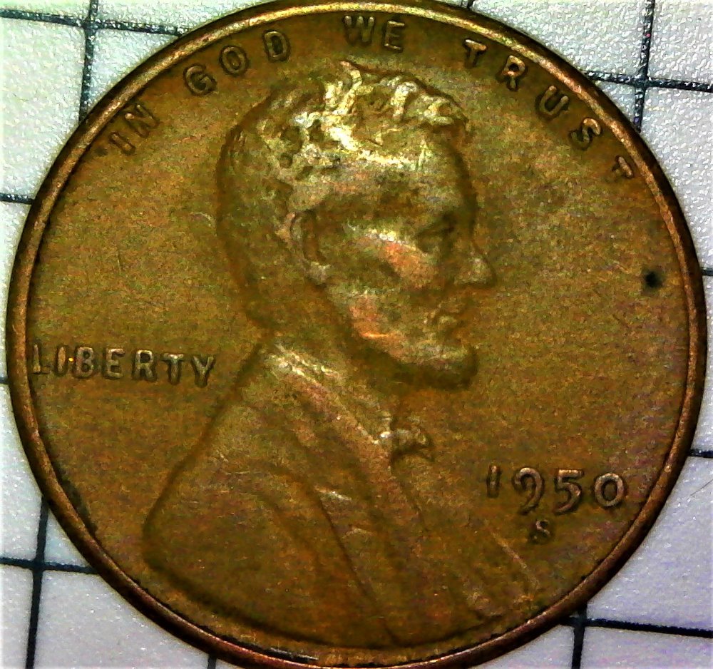 1950-S-Wheat-Penny-Lincoln-Missing-Lower-Lip