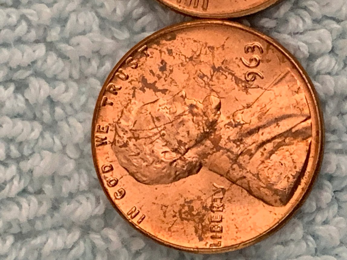 Picked-Up-A-Box-Of-Pennies-And-Was-Given-Someones-Collection-Instead.
