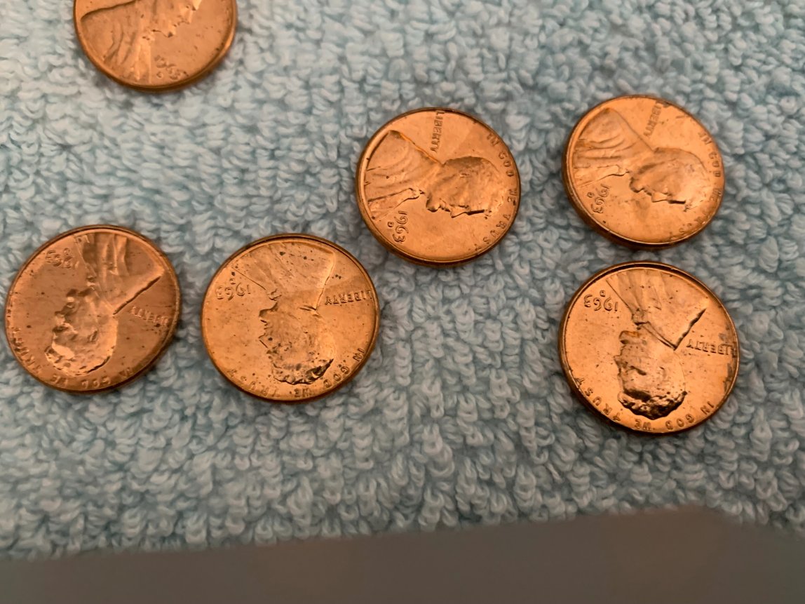 Picked-Up-A-Box-Of-Pennies-And-Was-Given-Someones-Collection-Instead.