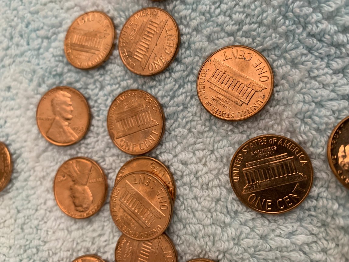 Picked-Up-A-Box-Of-Pennies-And-Was-Given-Someones-Collection-Instead.