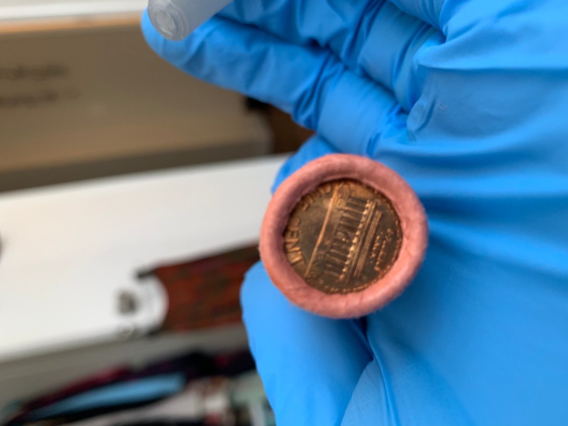 Picked-Up-A-Box-Of-Pennies-And-Was-Given-Someones-Collection-Instead.