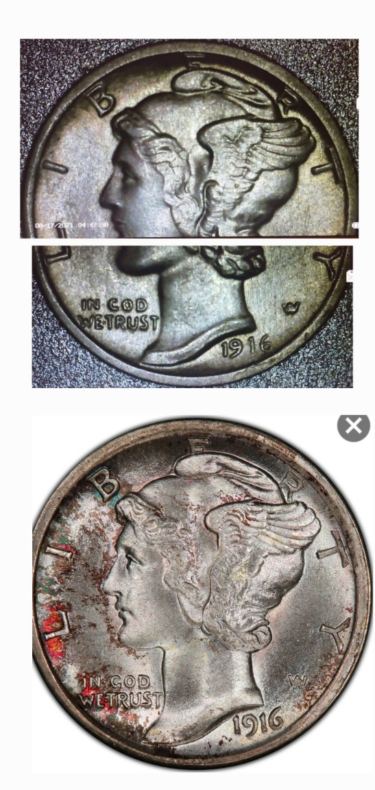 1916-P-Mercury-Dime,-Counterfeit-Or-Pattern?