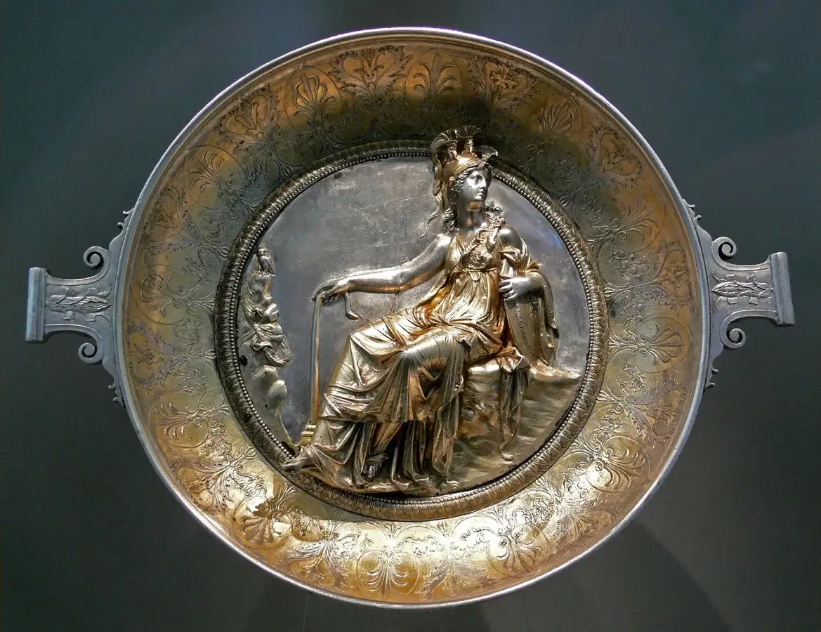 Athena-Bowl:-Silver-And-Gold-Vessel-Of-The-Goddess-And-Her-Owl,-Buried-In-A-German-Forest-2,000-Year