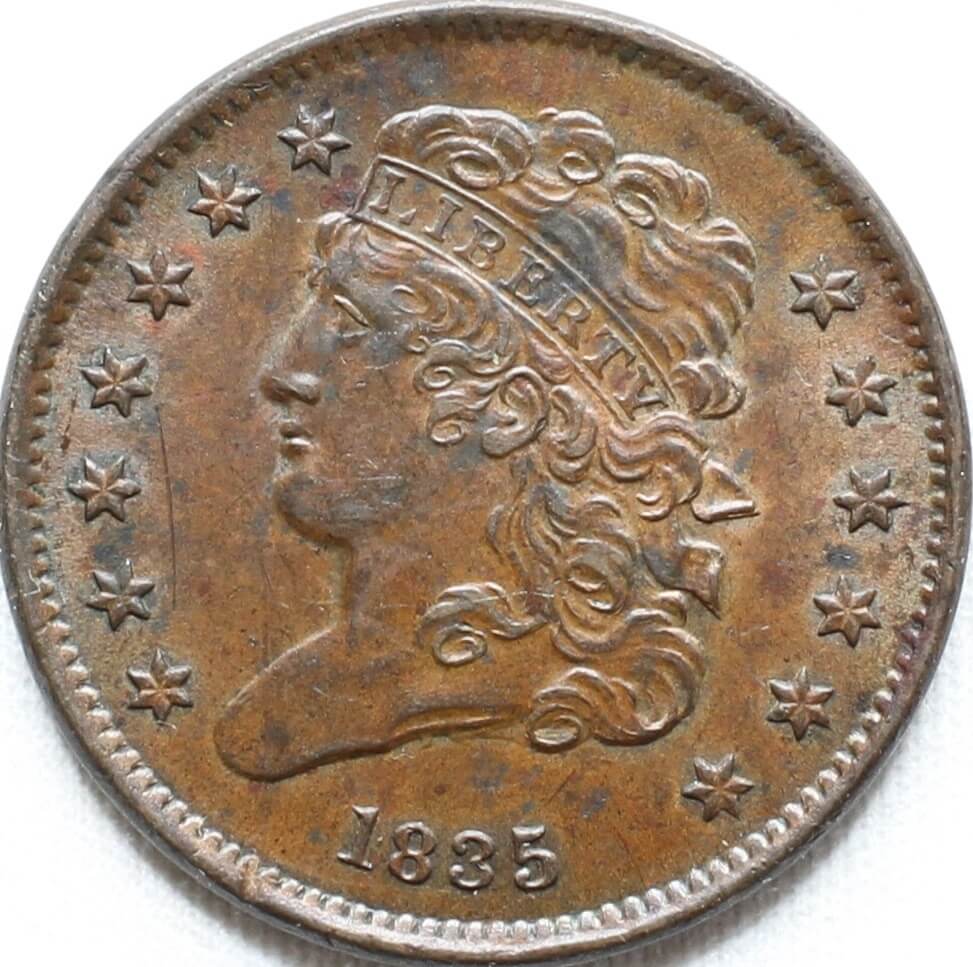 Learning-To-Grade:-1835-1/2-Cent