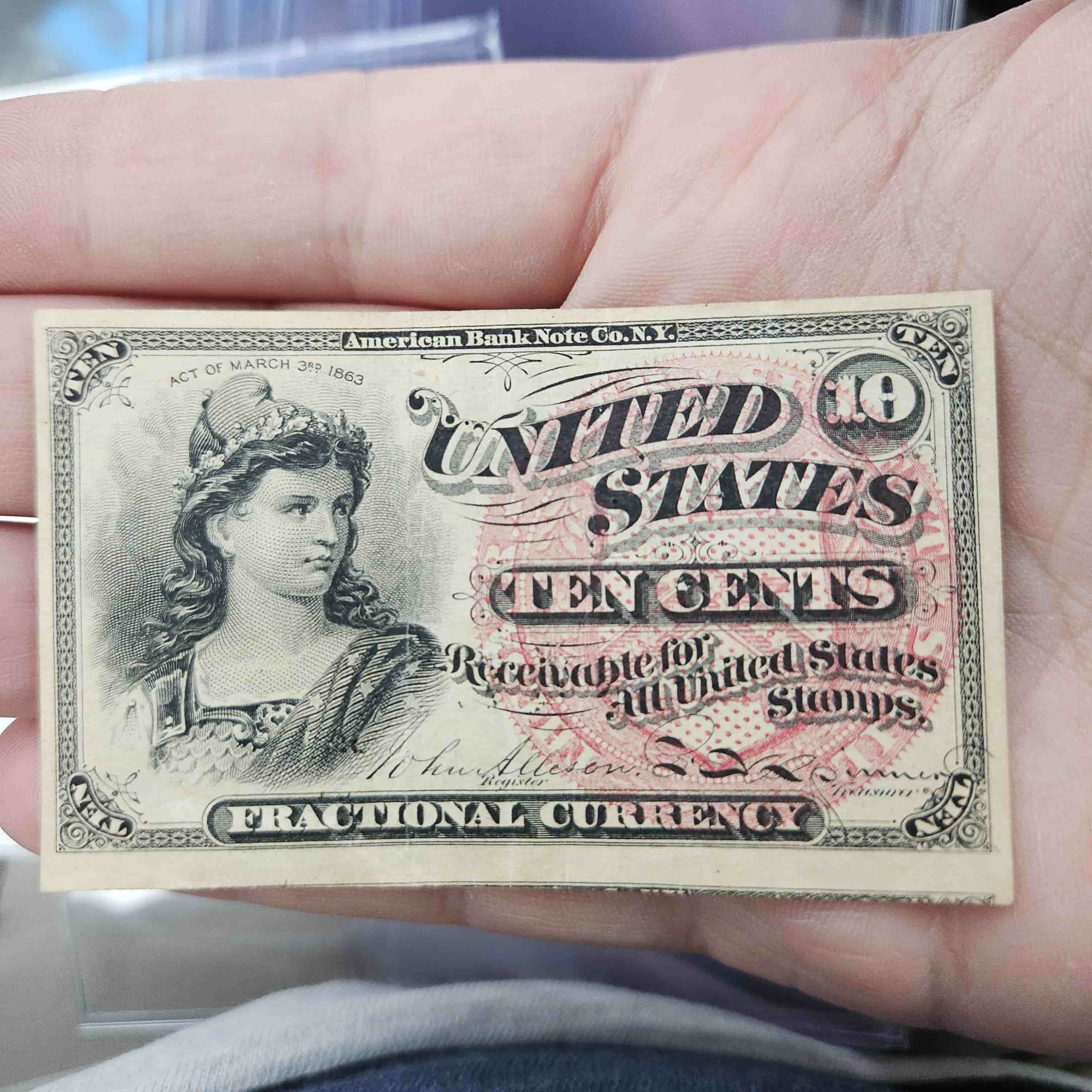 Does-This-Look-Legit-To-You?1863-10-Cents-Fractional-Currency